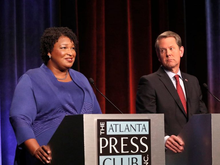 Stacey Abrams Brian Kemp