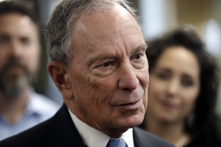 Democrat Michael Bloomberg